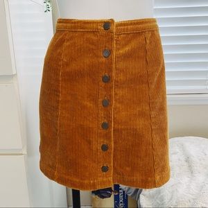 ✨NEW✨ Button-Down Corduroy Skirt